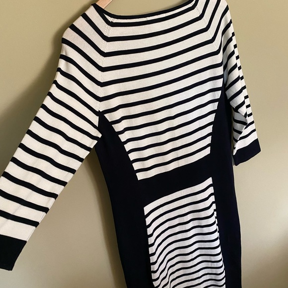 H&M Striped/Colour Block Sweater Knit Dress - Picture 3 of 7